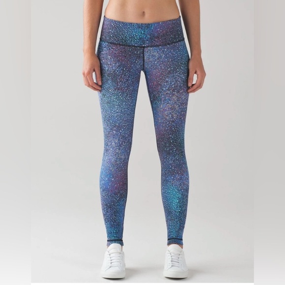 Lululemon Wunder Under Pant III (Full-On Luxtreme) Strive Multi Black – Size 4 - Picture 1 of 8